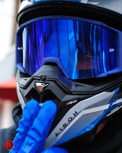 CASCO AIROH COMMANDER MAVICK CERULEAN - tienda online