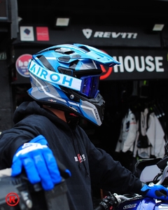 CASCO AIROH COMMANDER MAVICK CERULEAN