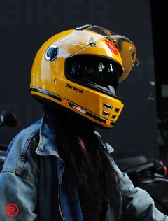 CASCO MT JARAMA SV SOLID C3 AMARILLO BRILLO - comprar online