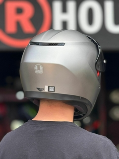 CASCO AGV K3 MONO MATT LUNA GREY en internet