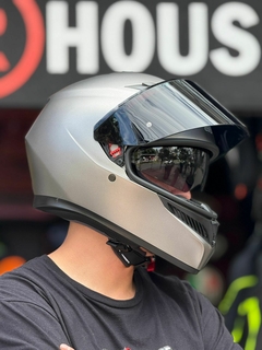CASCO AGV K3 MONO MATT LUNA GREY - BIKERHOUSE