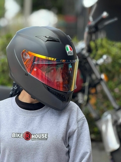 Imagen de CASCO AGV K3 MONO NEGRO MATE