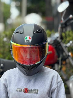CASCO AGV K3 MONO NEGRO MATE - comprar online