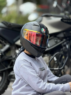 CASCO AGV K3 MONO NEGRO MATE en internet