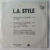 L.A. Style ‎– I'm Raving / O Si Nene - comprar online
