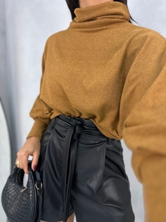 Cropped manga longa lãzinha - comprar online