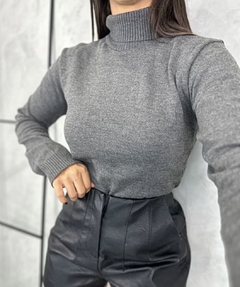 Blusa manga longa tricô modal cacharrel cores - loja online