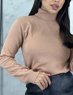 Blusa manga longa tricô modal cacharrel cores