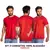 Kit 3 Camisas Masculina Lisa Algodão Premium na internet