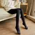 Mulheres Meias Térmicas Inverno Quente Sexy Elastic Translúcido Collants Femin