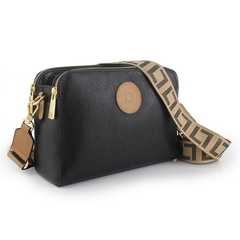 Bolsa Tiracolo Bella Média New Ridge Preto