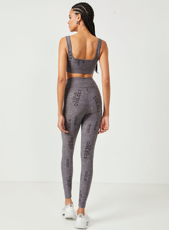 Conj Top e Calça Legging Jacquard Colcci Sport na internet