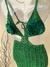Imagem do Vestido Verde com Flor
