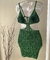 Vestido Verde com Flor - comprar online