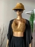 Top Marrom Cintilante - comprar online