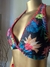 Conjunto Vermelho Floral - Luxuosos Crochê