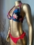 Conjunto Vermelho Floral na internet