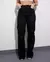 CALÇA WIDE LEG C/ ELASTANO PRETO - comprar online