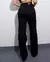 CALÇA WIDE LEG C/ ELASTANO PRETO - loja online