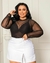BLUSA DE TULE PLUS SIZE - comprar online