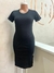 VESTIDO CANELADO MIDI COM MANGA - loja online