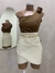 CROPPED ALFAIATARIA NULA MANGA FLOR - loja online