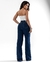 CALÇA WIDE LEG C/ ELASTANO ESCURA na internet