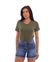BERMUDA JEANS MEIA COXA BARRA DESFIADA CONSCIÊNCIA JEANS - LUNA