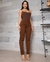 CALÇA MOM JEANS COM ELASTANO MARROM na internet