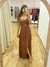 VESTIDO LONGO C/ FIVELA ORGÂNICA - comprar online