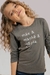 Camiseta em Malha Unissex com escrita divertida | Bugbee - comprar online