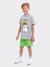 Pijama Manga Curta Masculino Infantil Scooby-Doo Haunted House Brilha no Escuro | Veggi