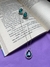 Conjunto gota com pedra e cravejado