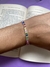 Pulseira Riviera baguete colorida