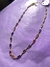 Chocker cristais coloridos