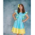 VESTIDO EM TRICOLINE BICOLOR