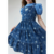 SALOPETE EM JEANS ESTAMPADO - comprar online