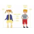 CONJUNTO CAMISA XADREZ E BR ZIPER - Pookids