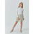 CONJUNTO BLUSA ML EM MALHA CANELADA E SAIA SHORT EM TWEED - comprar online