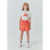 CONJUNTO CAMISETA EM MALHA E SAIA SHORT EM CREPE C/ ESTAMPA LOCALIZADA - comprar online