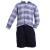 CONJUNTO CAMISA XADREZ E BR ZIPER - comprar online