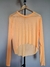 Blusa Tule Manga Longa