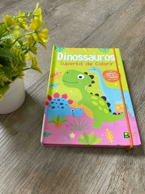 Livro de colorir: Super kit Dinossauro