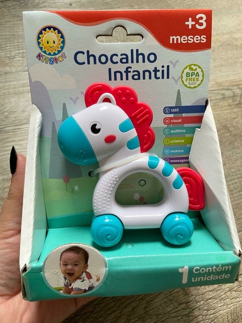 Chocalho Zebra
