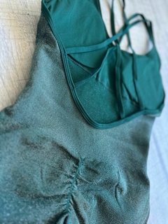 CATSUIT GLITTER (Verde oscuro) en internet