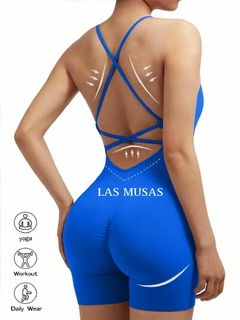 Catsuit seamless importado (AZUL) - comprar online