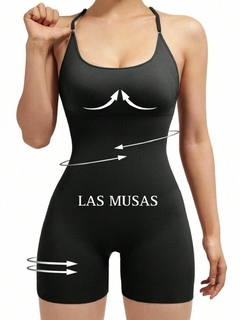 Catsuit seamless importado (NEGRO)