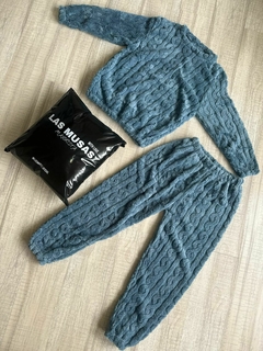 PIJAMA REINA INVERNAL (AZUL) en internet