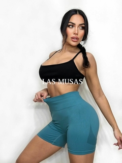 Short doble push up (AZUL MARINO)