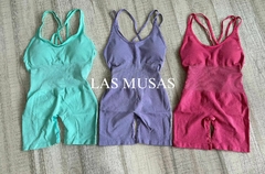CATSUIT GLITTER (Lila) - las musas